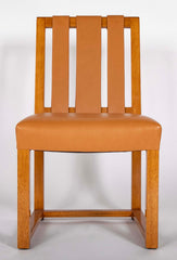 Rose Tarlow Leather "Ribbon Chair"