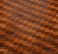 Late 19th Century Tiger Maple Parquetry Sculpture