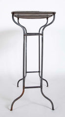 Pair of Zinc Top Garden Console Tables
