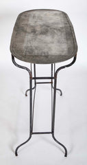 Pair of Zinc Top Garden Console Tables