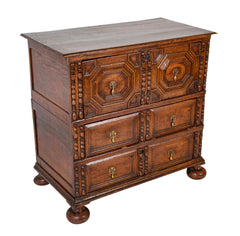 Late 17th/Early 18th Century William and Mary Oak Chest