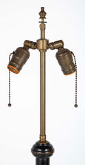 A 20th Century Chinoiserie Bronze Floor Lamp