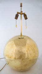 Karl Springer Brass Sphere Lamp