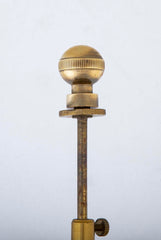 Karl Springer Brass Sphere Lamp