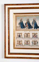 Pair of 19th Century "Knights of Companions" Engravings