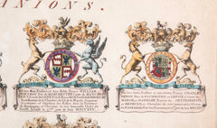 Pair of 19th Century "Knights of Companions" Engravings