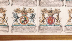 Pair of 19th Century "Knights of Companions" Engravings