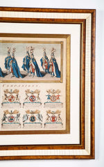 Pair of 19th Century "Knights of Companions" Engravings