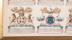 Pair of 19th Century "Knights of Companions" Engravings