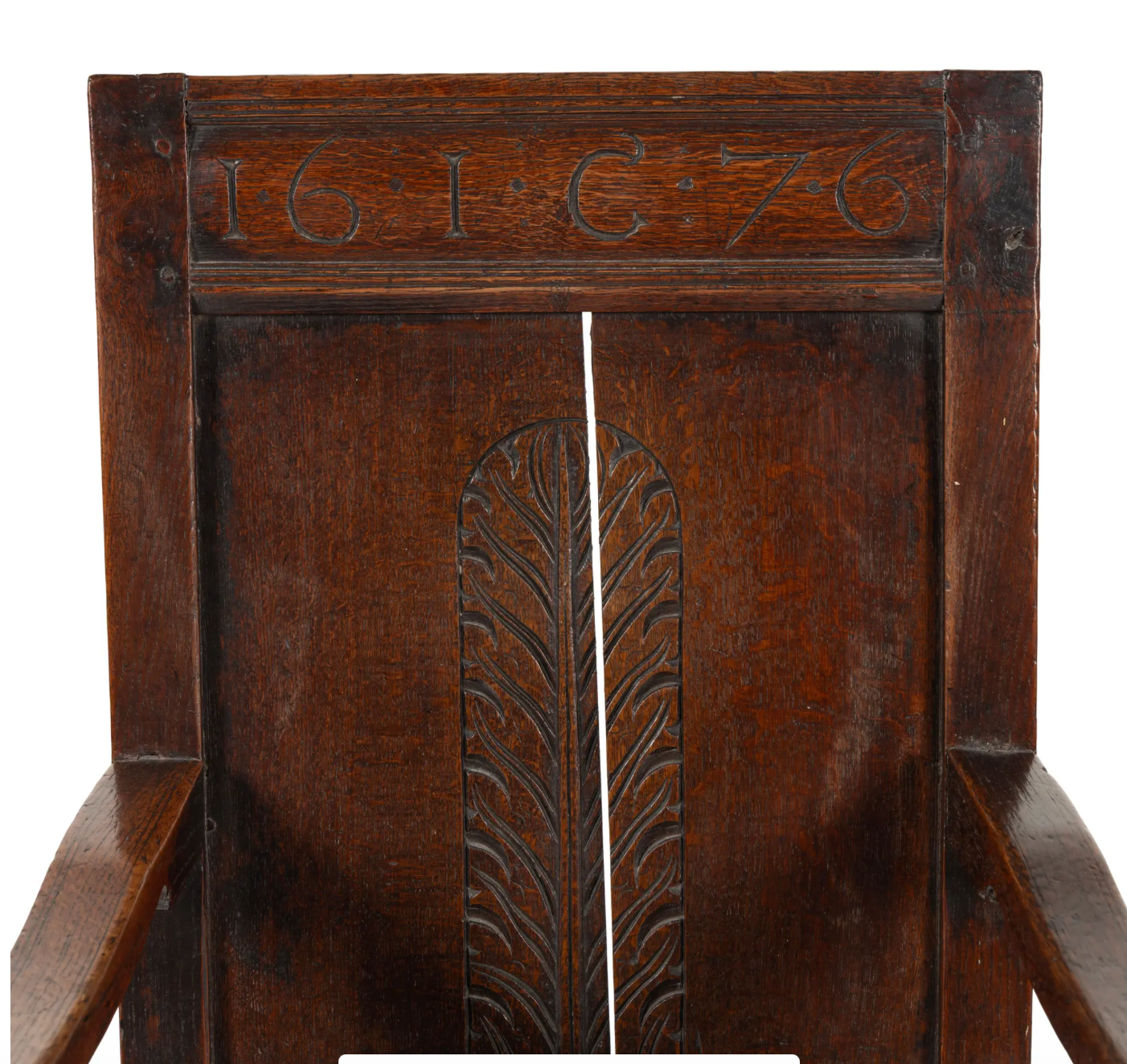 English Oak Joined Armchair