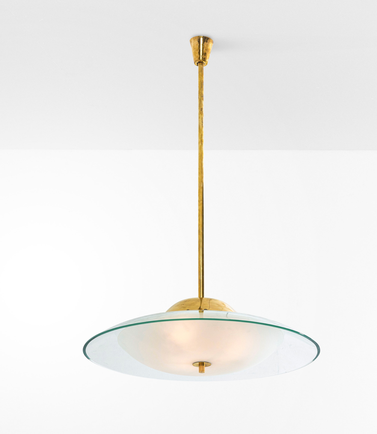 Pietro Chiesa Chandelier for Fontana Arte