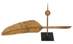 Quill Weather Vane Attributed to A.B. & W.T. Westervelt,