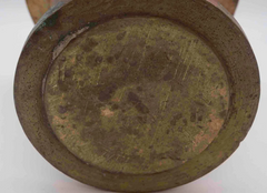 Heavy Antique Patinated Bronze Vase