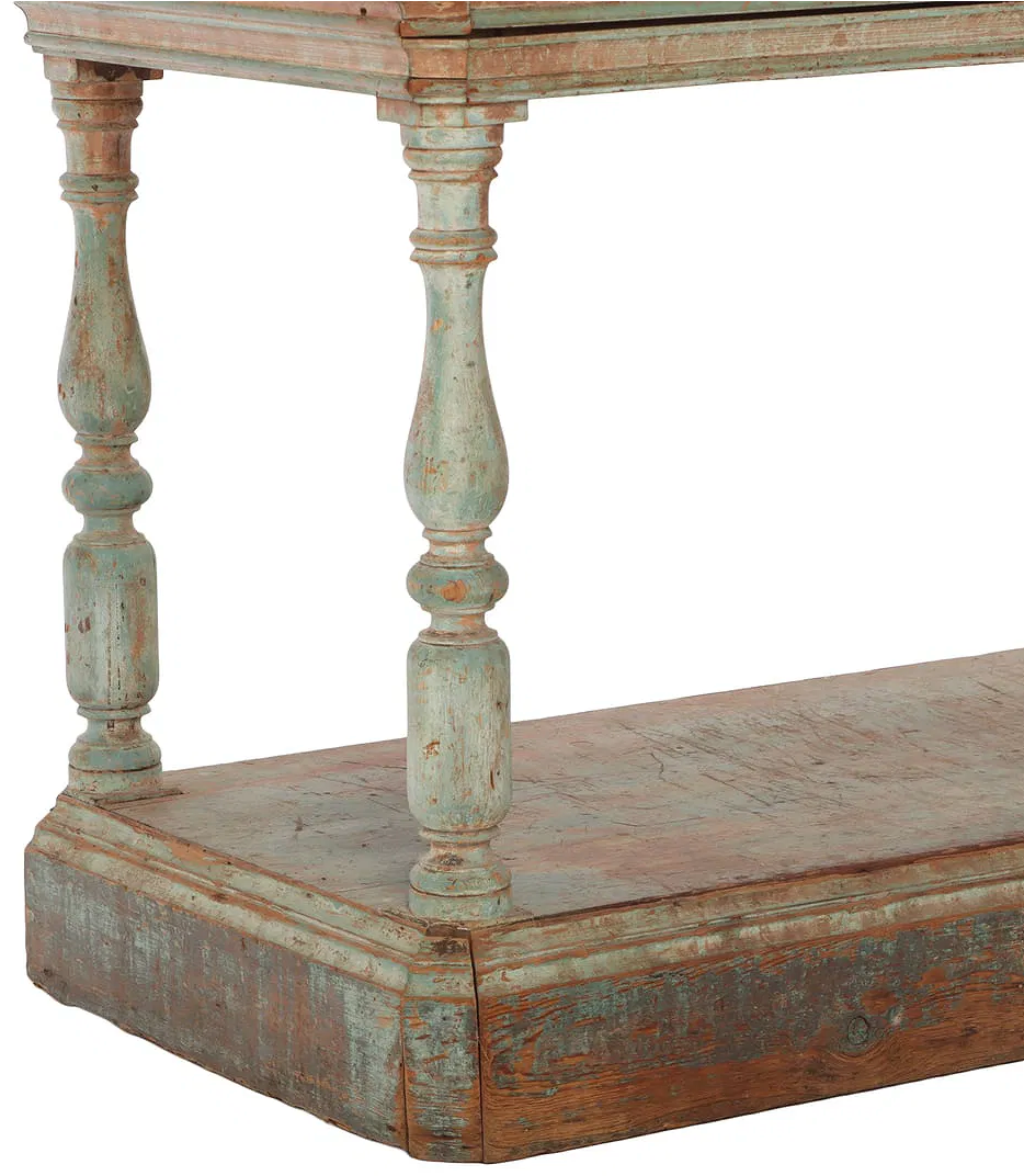 French Drapers Table with Great Patina