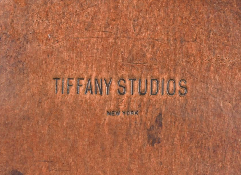 Tiffany Studios Hammered Copper Serving Tray