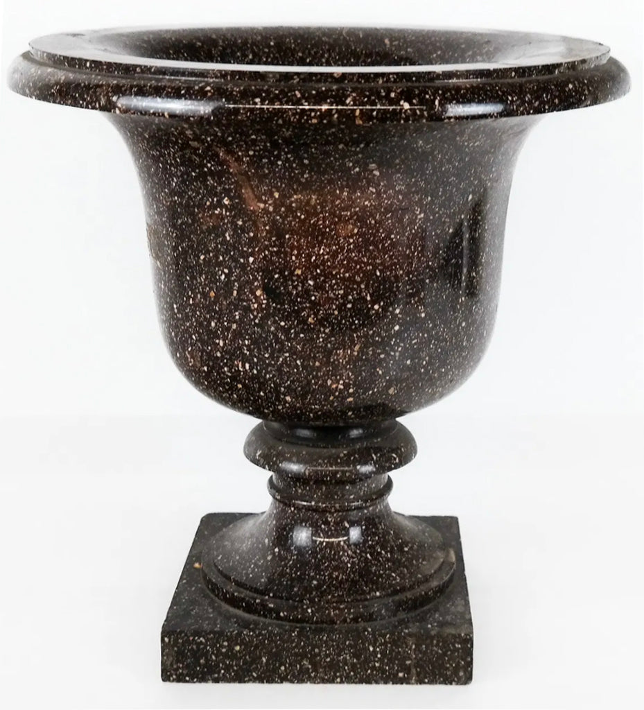 19th Century Swedish Porphyry Urn