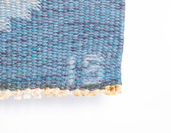 Ingegerd Silow Handwoven Wool Carpet in Rölakan Flatweave Technique