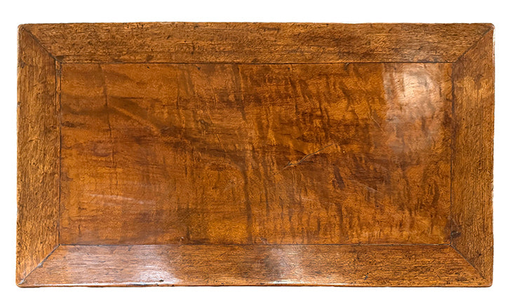 A Chinese Burl and Oak Table
