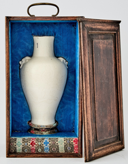 Chinese Ding-Type Baluster Vase