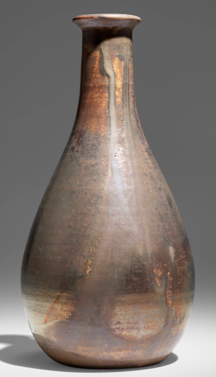 Pewabic Pottery Luster-Glazed Earthenware Vase, American Art Pottery