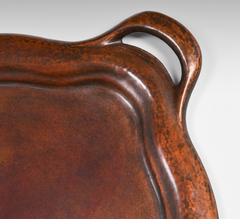 Tiffany Studios Hammered Copper Serving Tray