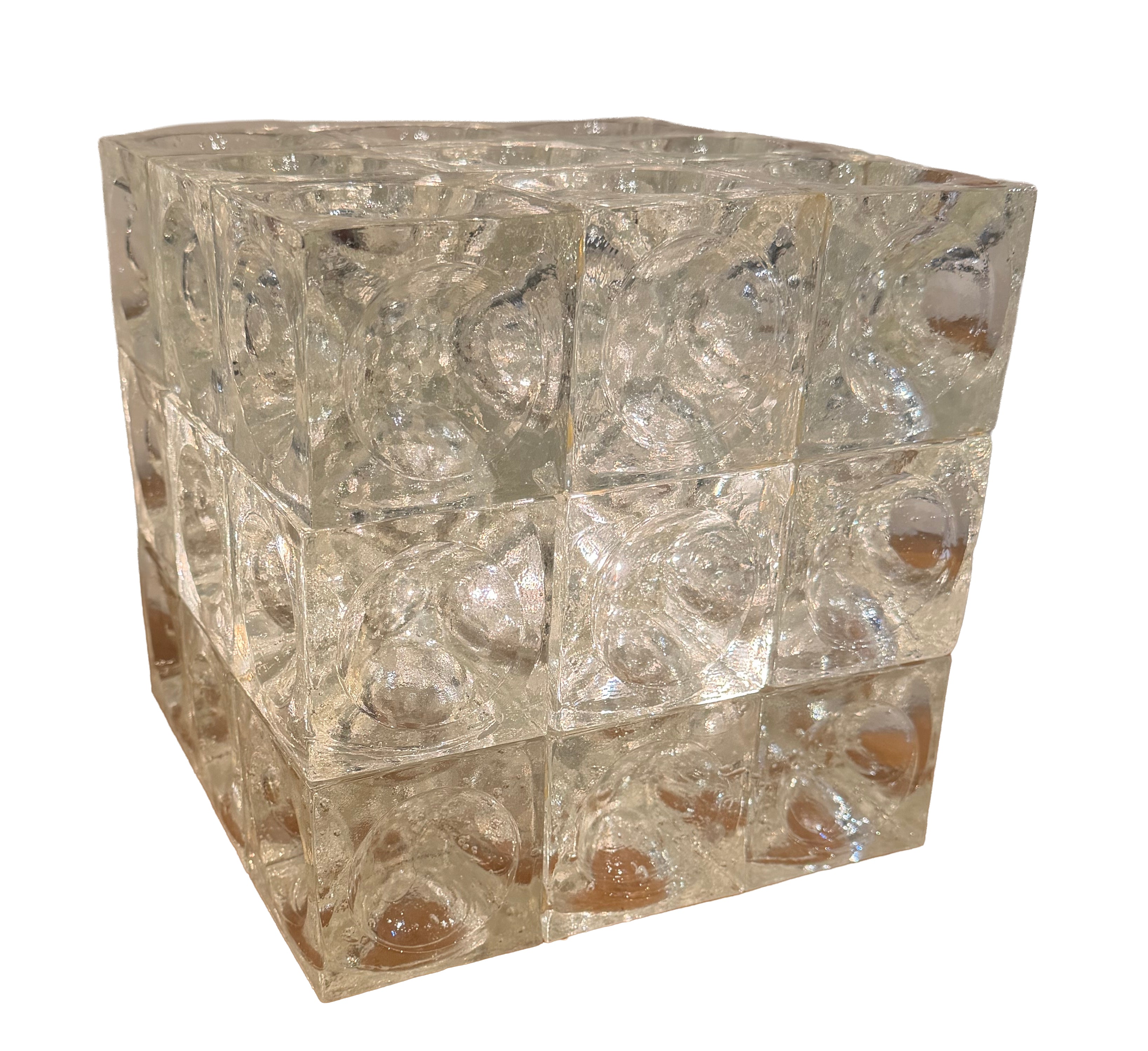 A "Cubi" Table Lamp by Albano Poli For Poliarte