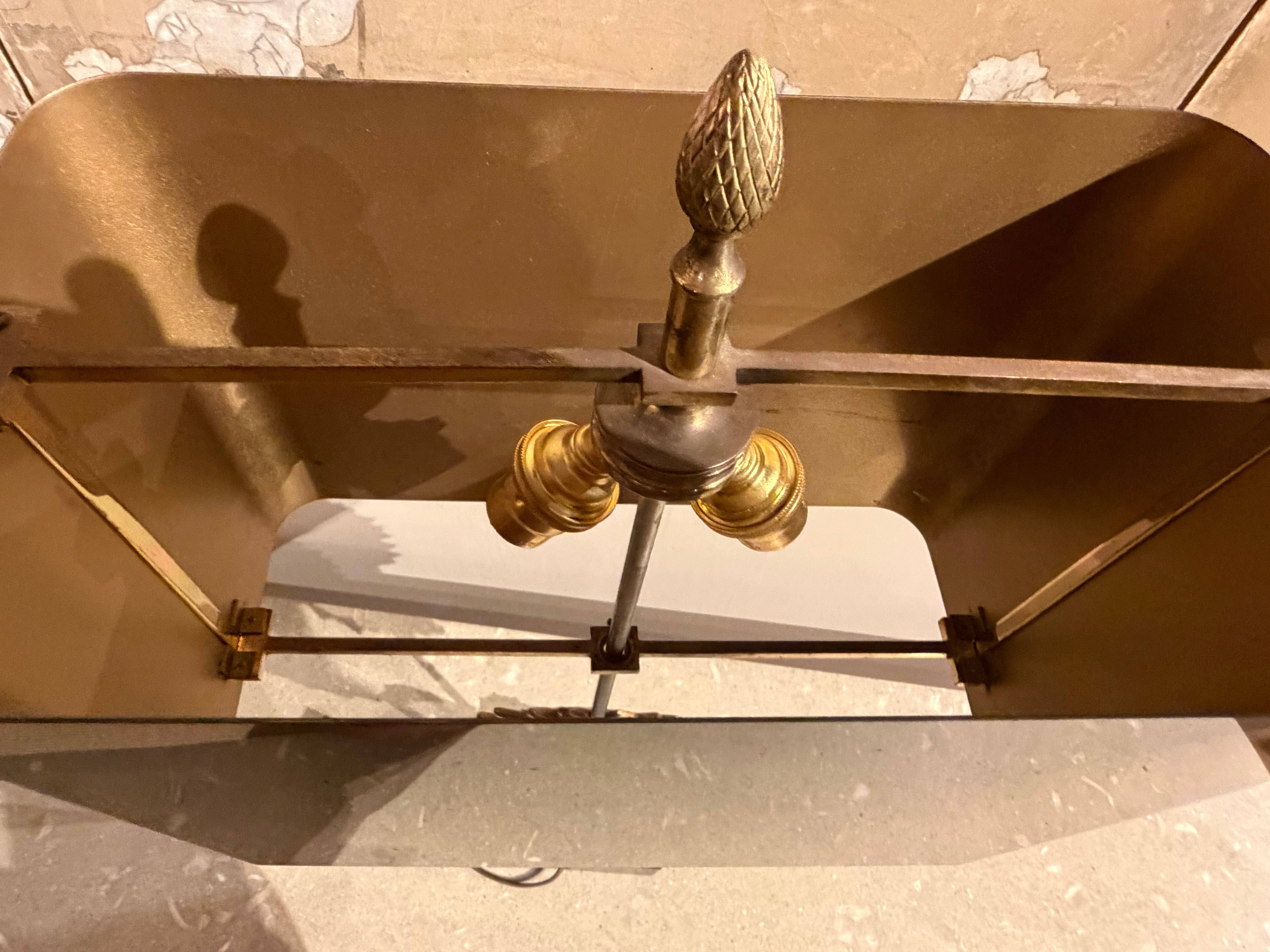 A Maison Charles Sunflower Form Lamp