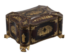 Chinese Lacquer Dresser Box