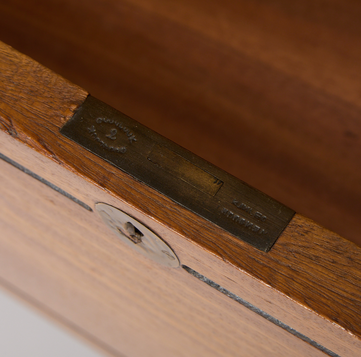 British Colonial Campaign Chest of Drawers