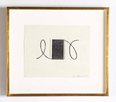Complete Set, Robert Mangold Seven Signed Color Woodcuts on Paper