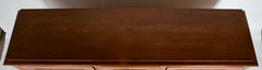 French Cerused Oak Three Door Sideboard with Geometric Motifs, Art Deco