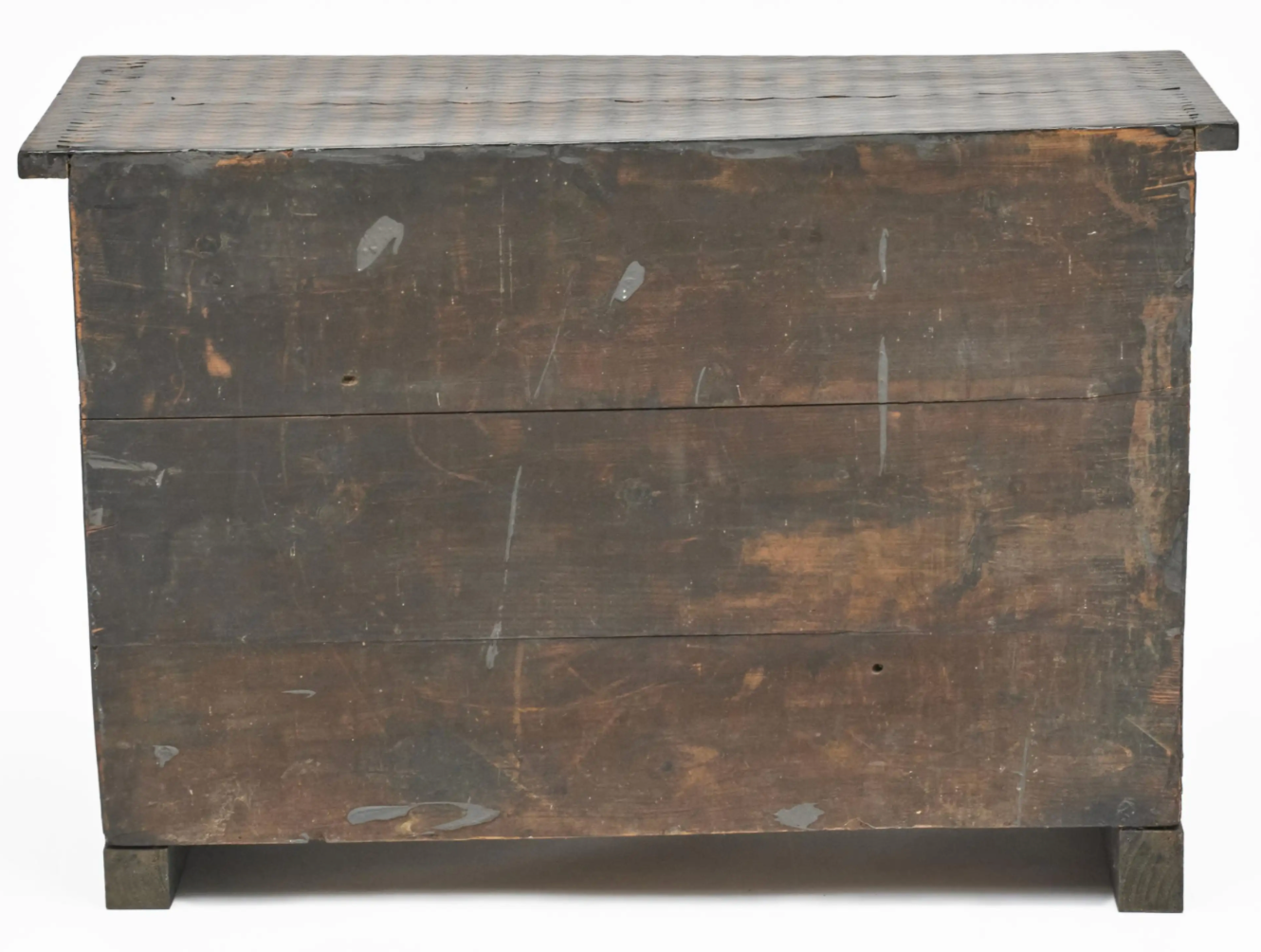 Korean Chestnut and Pearwood Royal Bedside Chest