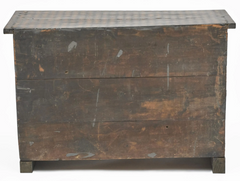 Korean Chestnut and Pearwood Royal Bedside Chest