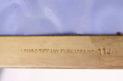 Tiffany Furnaces Gilt-Bronze and Favrile Glass Jardinière
