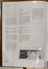 Danish Leather and Teak Game Table Designed by Aksel Bender Madsen and Ejner Larsen