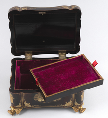 Chinese Lacquer Dresser Box