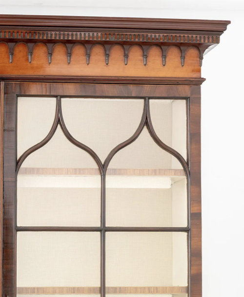 George III Secretaire Bookcase, Circa 1780
