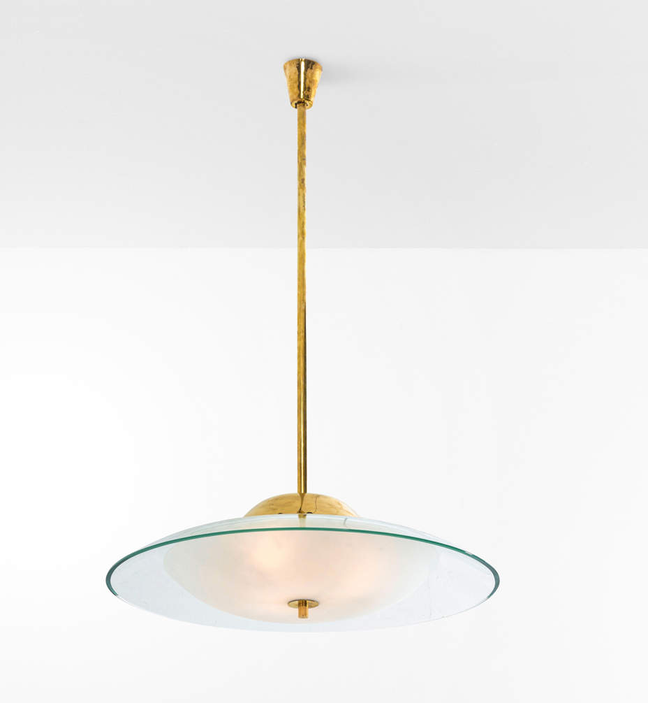 Pietro Chiesa Chandelier for Fontana Arte