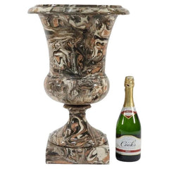 Late 19th Century English Agateware Ceramic Urn