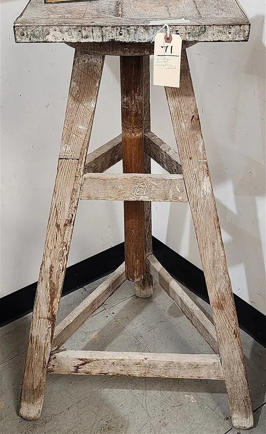 Early 20th Century French Sculptor's Stand