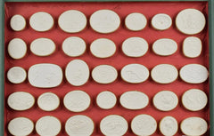 Early 19th Century Collection of Italian Grand Tour Plaster Intaglios