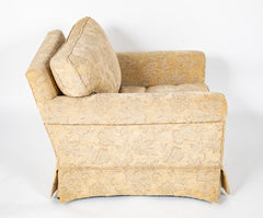 Armchair and Ottoman for Baker Furniture
