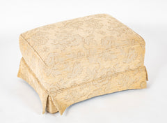 Armchair and Ottoman for Baker Furniture