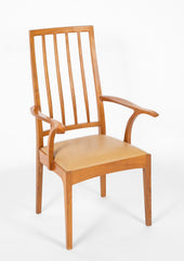Edward Barnsley Tall Backed Armchair in Tradition of Arts & Crafts