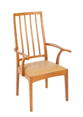 Edward Barnsley Tall Backed Armchair in Tradition of Arts & Crafts