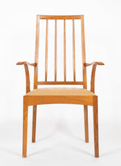 Edward Barnsley Tall Backed Armchair in Tradition of Arts & Crafts