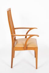Edward Barnsley Tall Backed Armchair in Tradition of Arts & Crafts