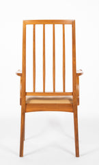 Edward Barnsley Tall Backed Armchair in Tradition of Arts & Crafts