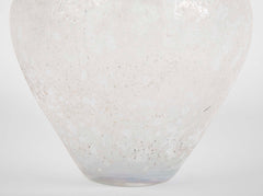 Murano Baluster Form Iridescent Glass Vase