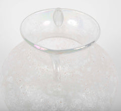 Murano Baluster Form Iridescent Glass Vase